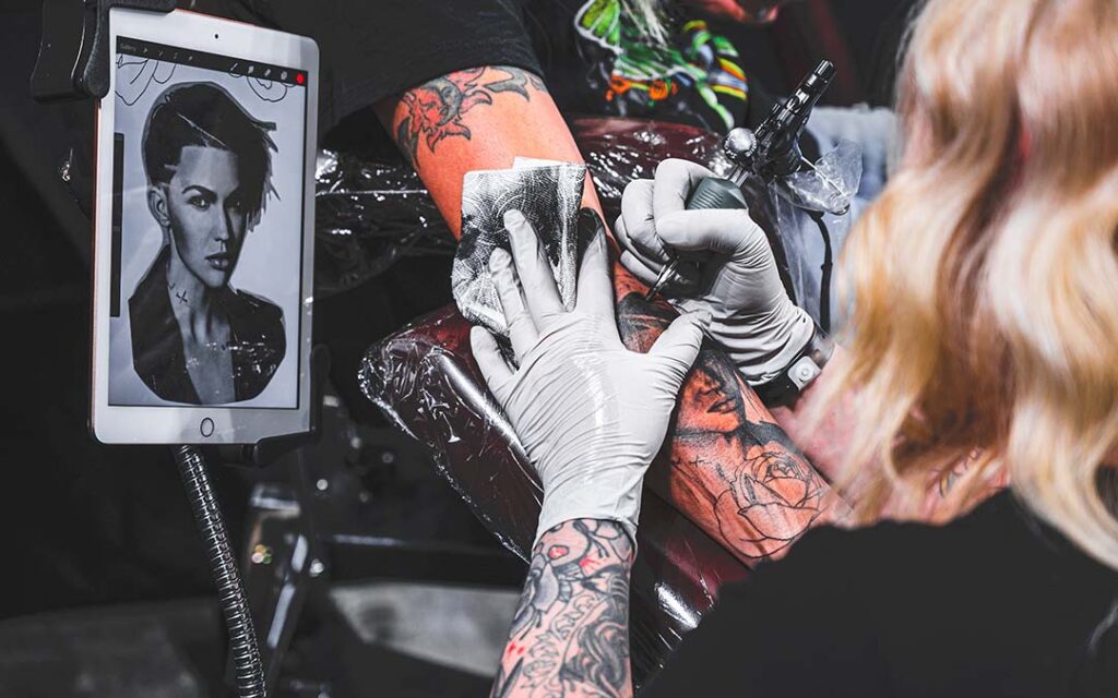 diseño y tatuaje