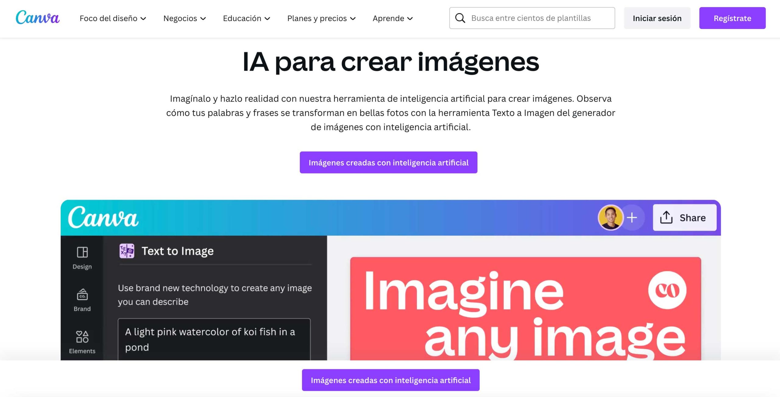 Canva con IA: Diseño Inteligente al Alcance de Todos. Herramienta de Inteligencia Artificial para el sector creativo.
