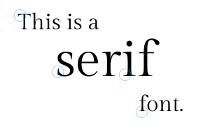 serif-ejemplo